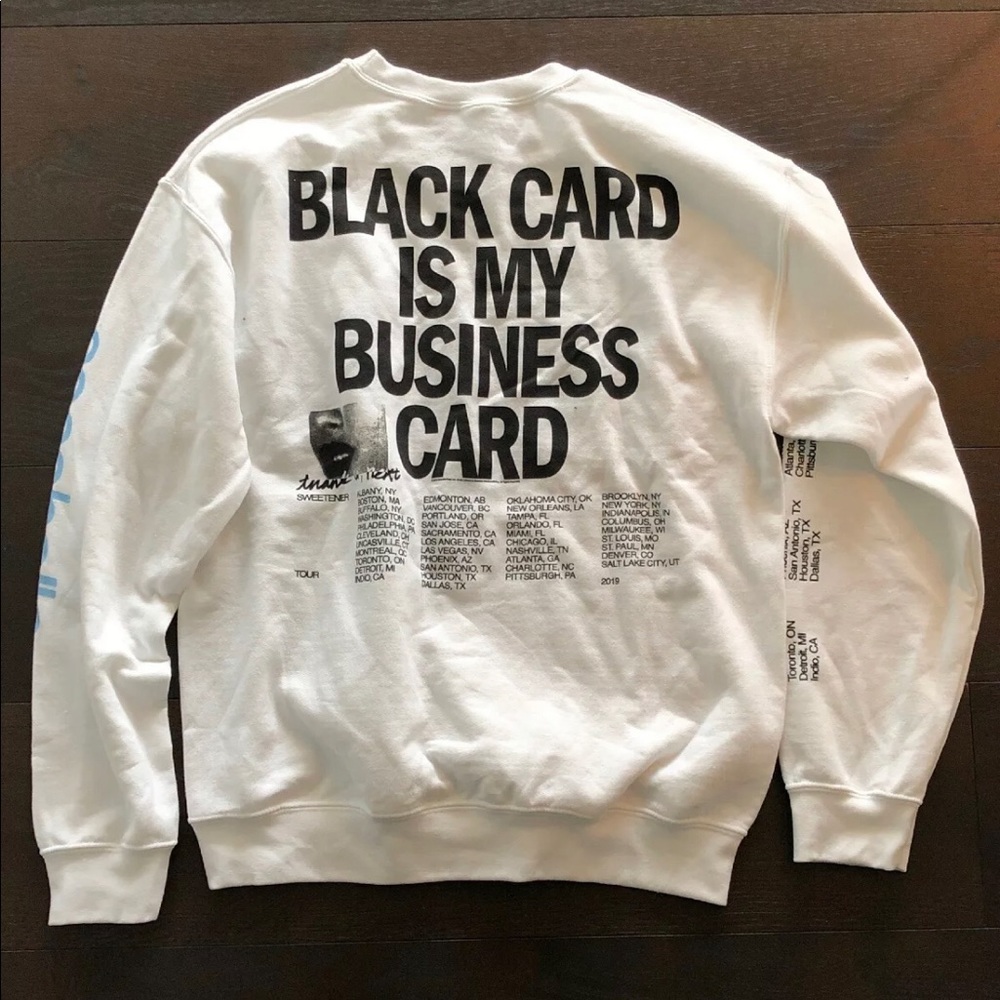 SOLD! ARIANA GRANDE COACHELLA EDITION SWEATSHIRT - Picture 3 of 3